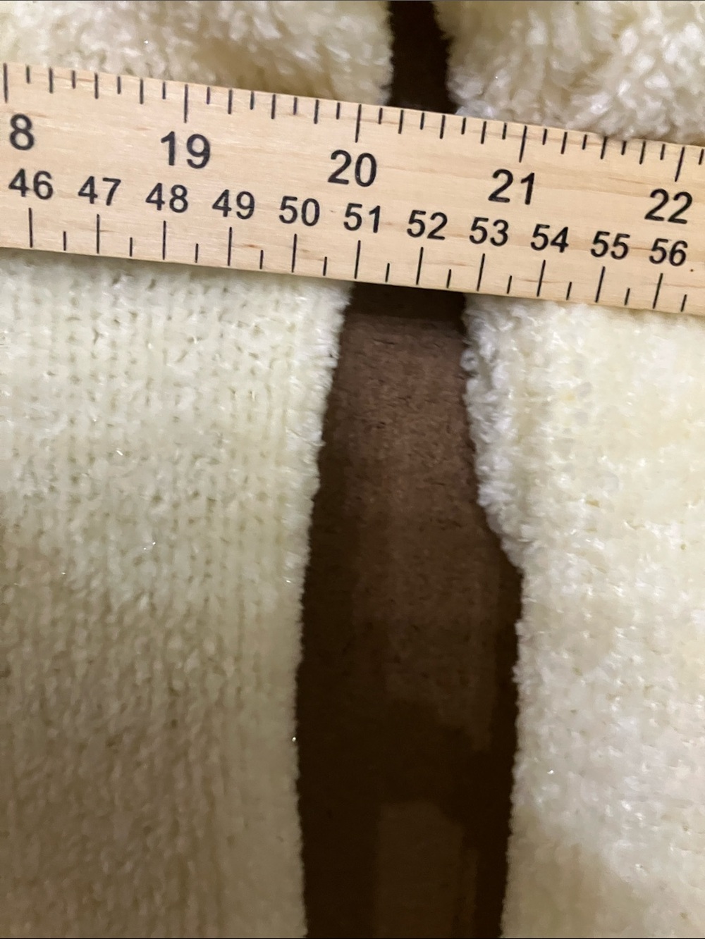 croft & barrow Cream Bouclé Crewneck Sweater - Picture 5 of 9